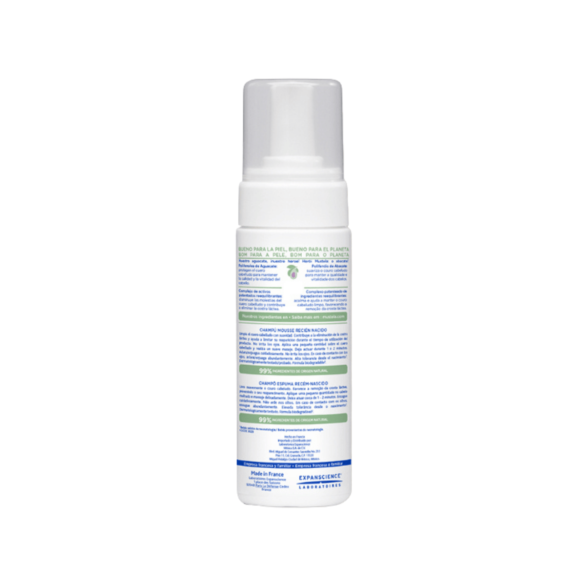 Mustela Foam Shampoo for Newborns 150 ml