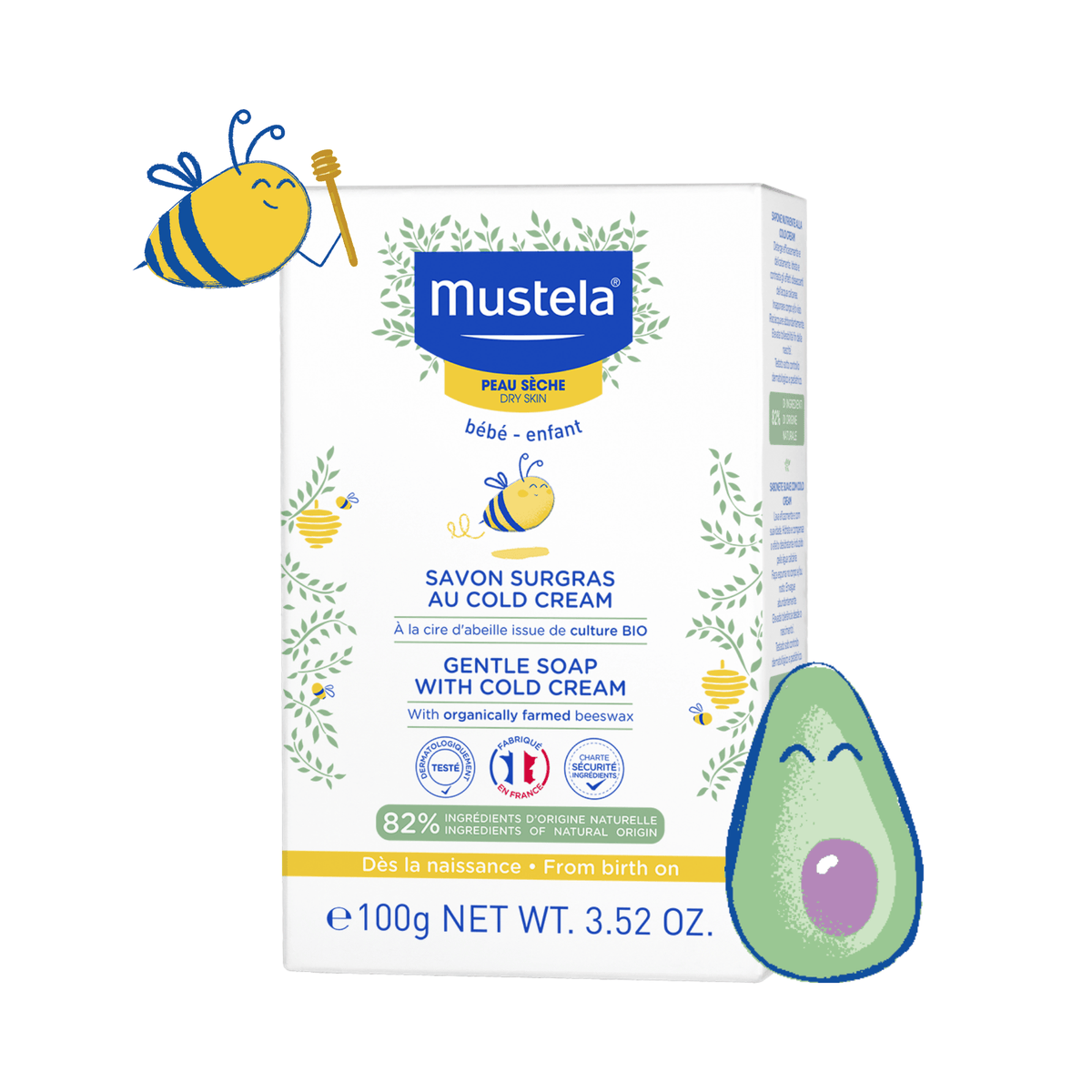 Mustela Gentle Soap with Cold Cream 100 g