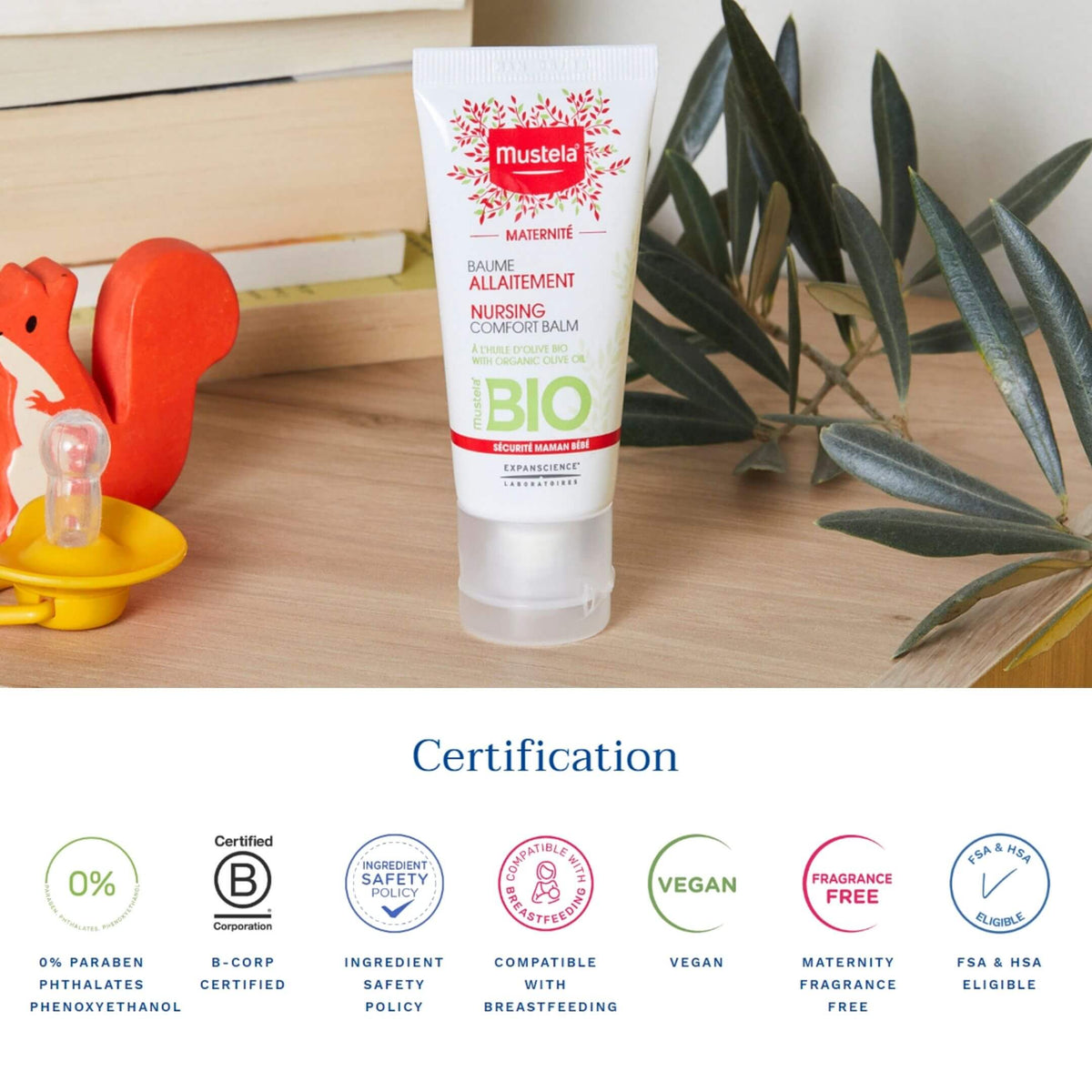 Mustela Organic Nursing Comfort Balm 30 ml