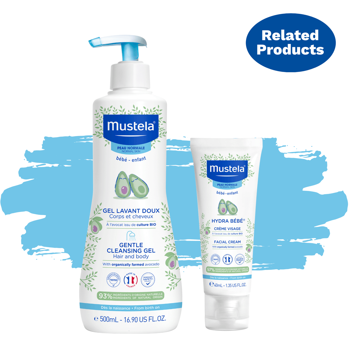 Mustela Foam Shampoo for Newborns 150 ml