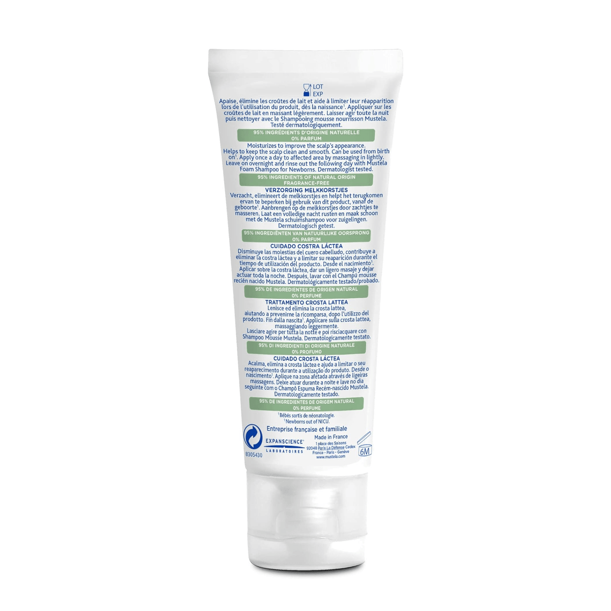 Mustela Cradle Cap Cream 40 ml