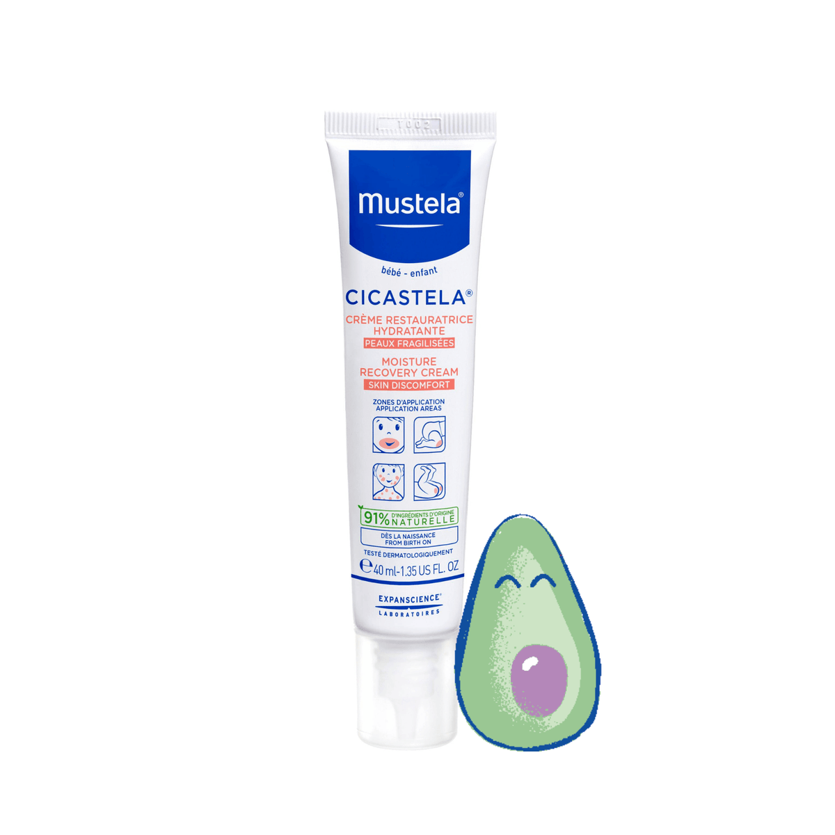 Mustela Cicastela Moisture Recovery Cream 40 ml