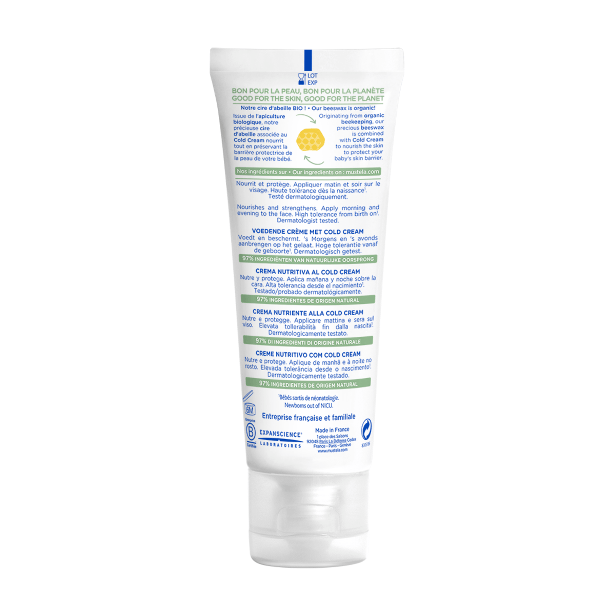 Mustela Nourishing Cream with Cold Cream 40 ml