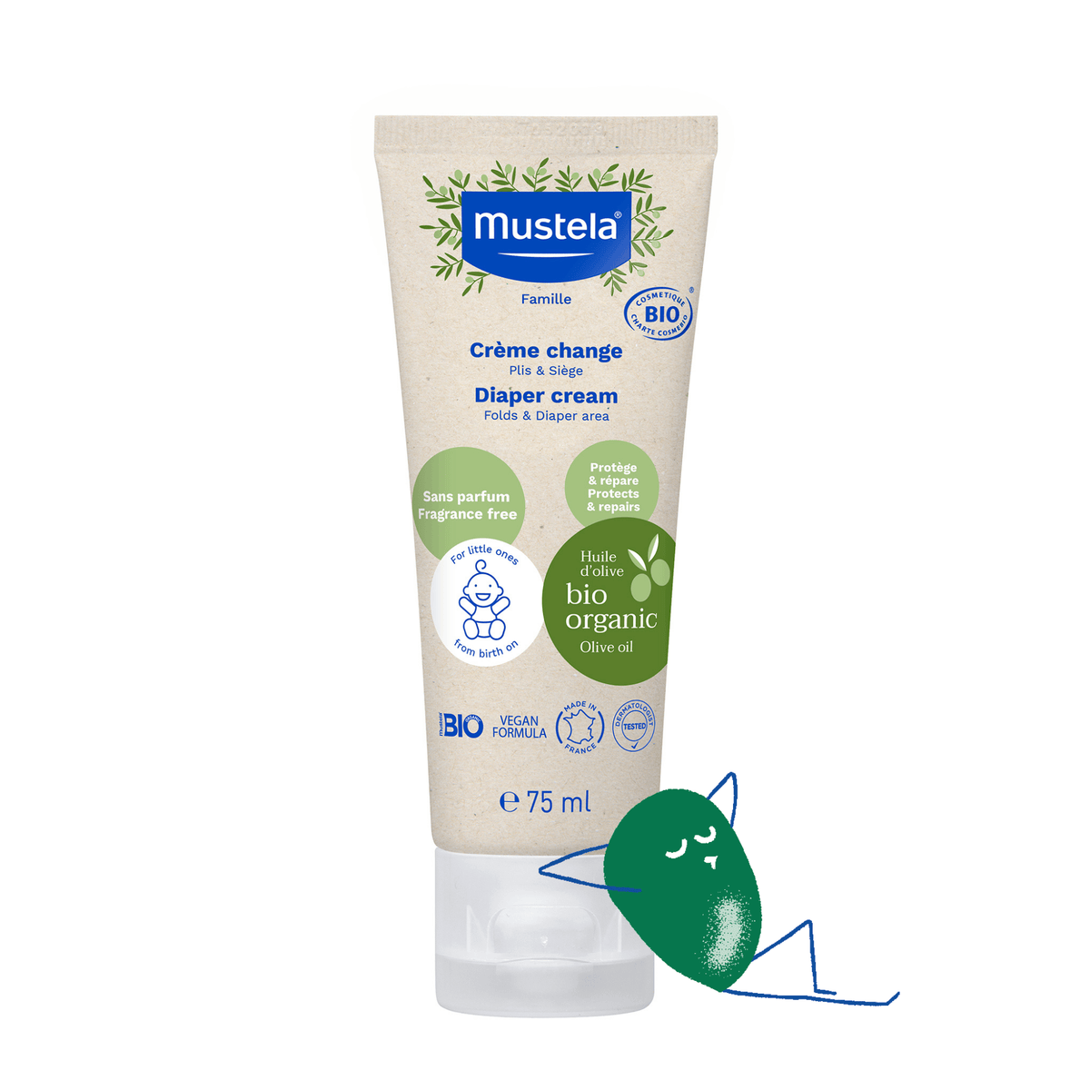 Mustela Certified Organic Diaper Cream