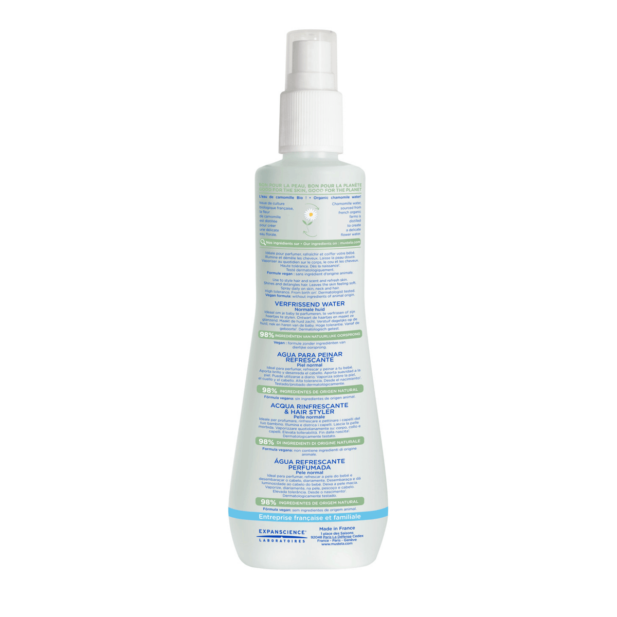 Mustela Skin Freshener Hair & Body 200 ml