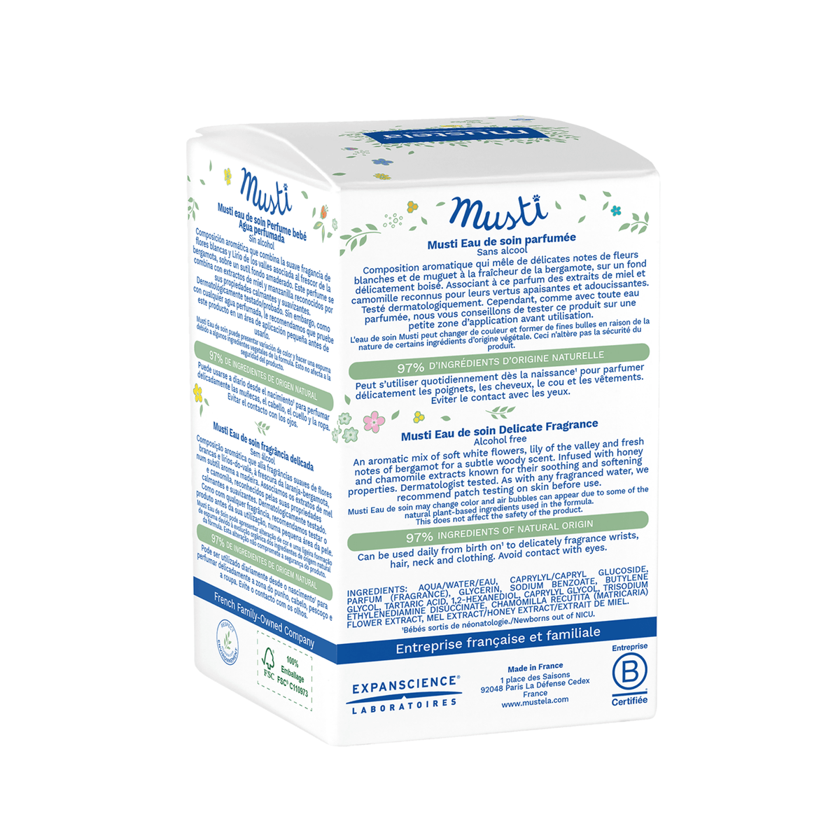 Mustela Musti Eau de Soin 50 ml