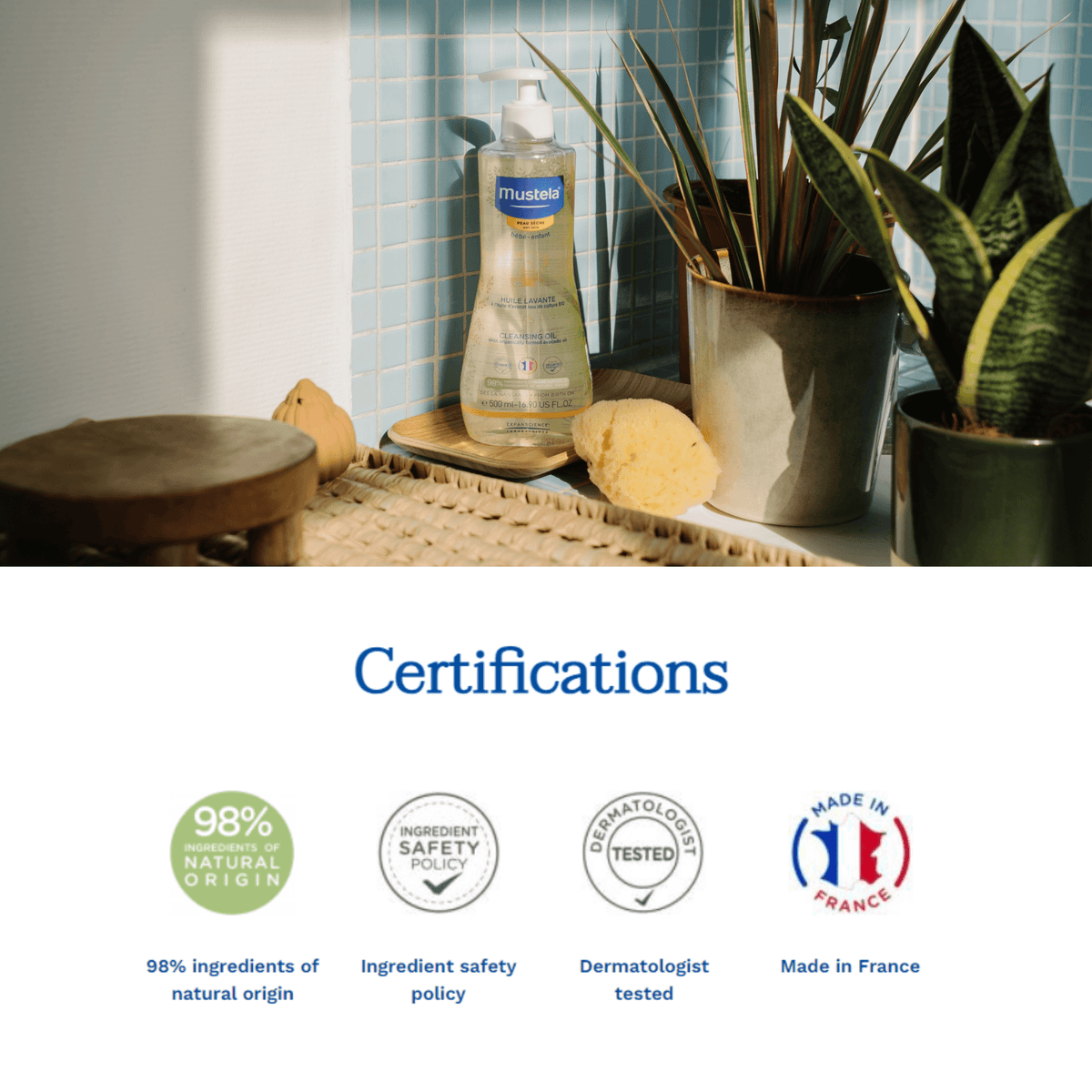 Mustela Cleansing Oil 500 ml