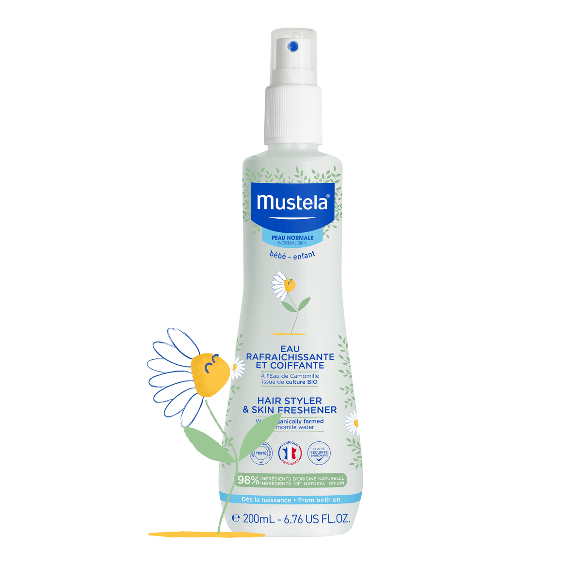 Mustela Skin Freshener Hair & Body 200 ml