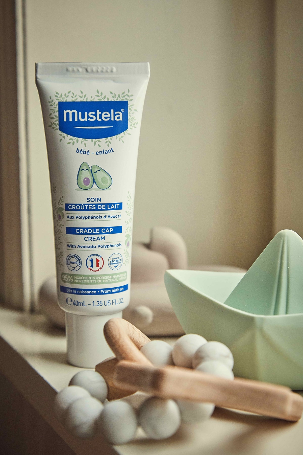 Mustela Cradle Cap Cream 40 ml