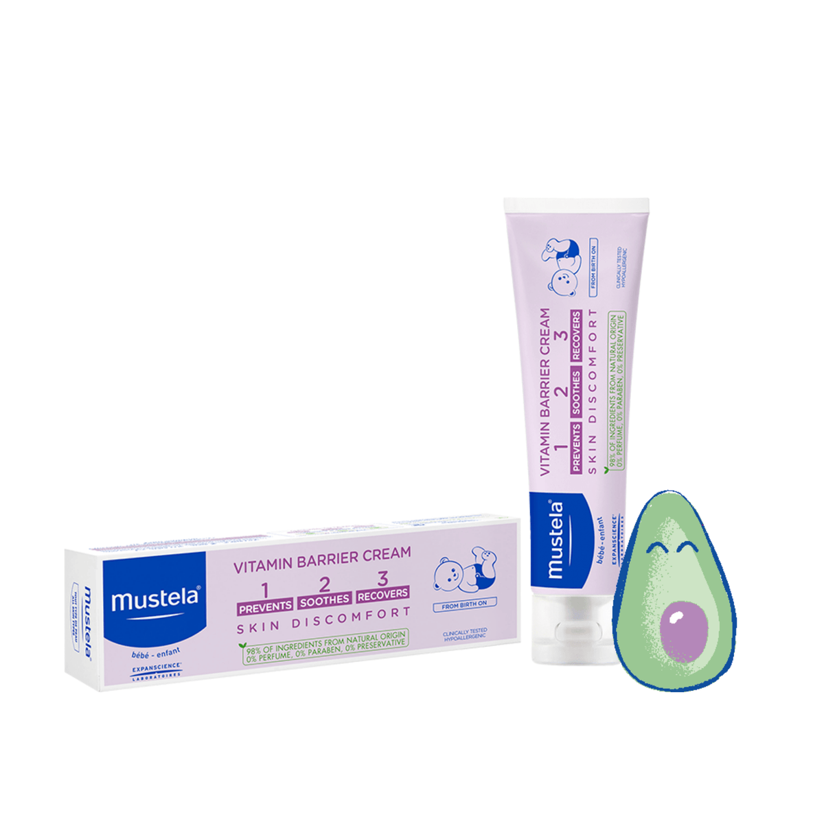 Mustela Diaper Rash Cream 1 2 3 50 ml