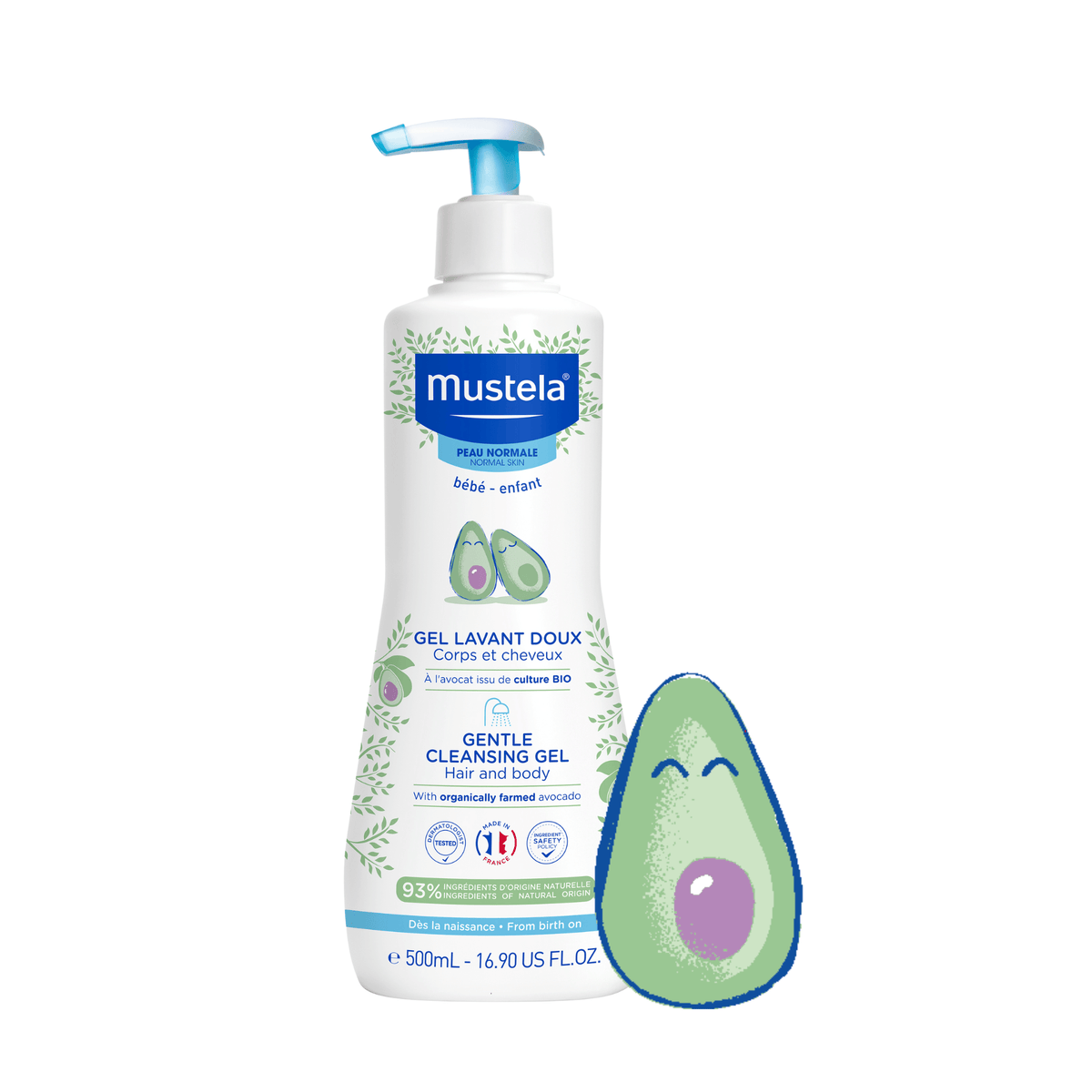 Mustela Gentle Cleansing Gel 500 ml