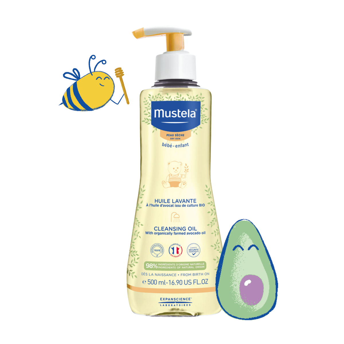 Mustela Cleansing Oil 500 ml