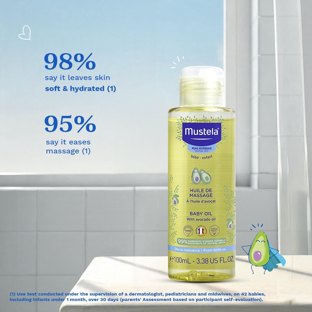 Mustela Baby Massage Oil 100 ml