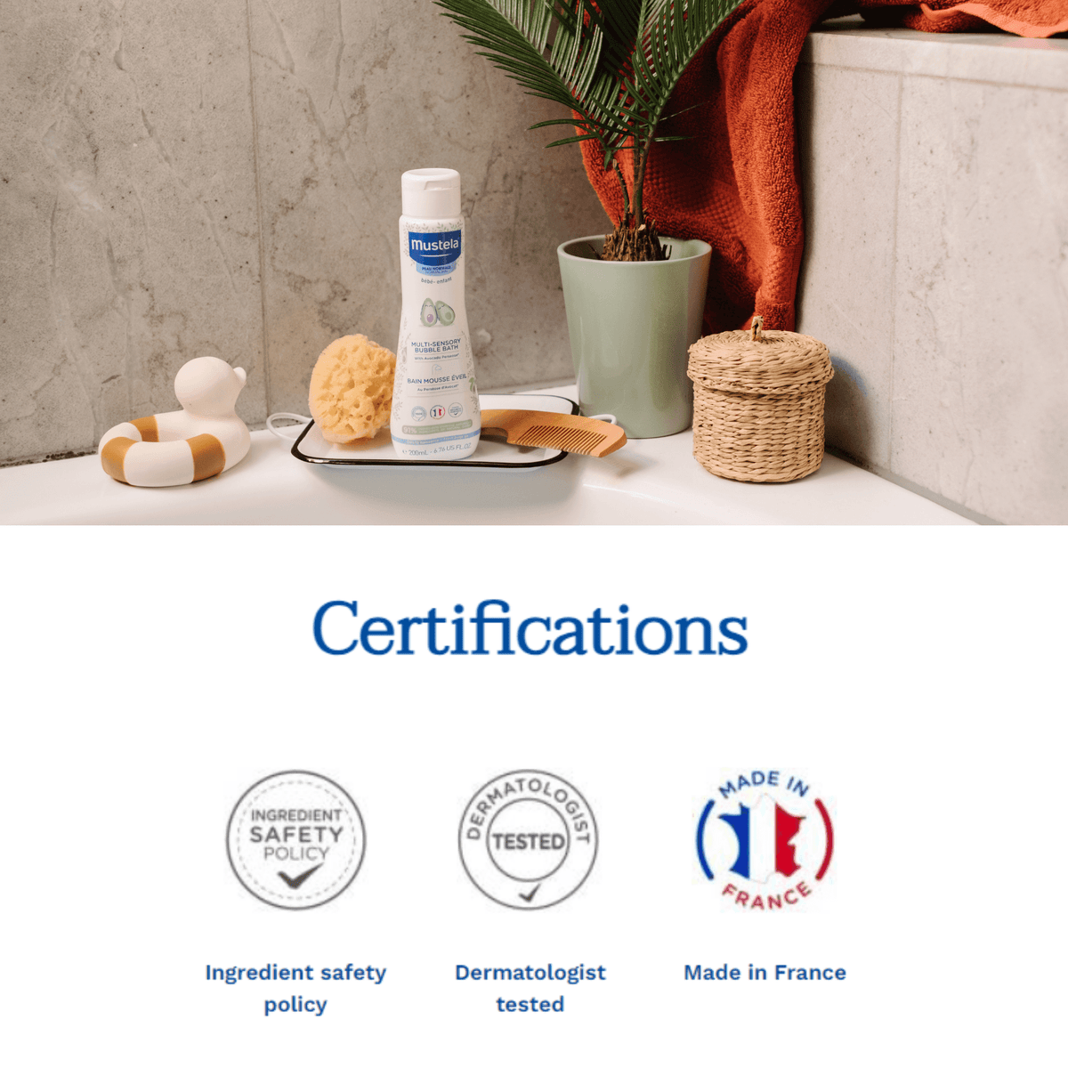 Mustela Multi-Sensory Bubble Bath 200 ml