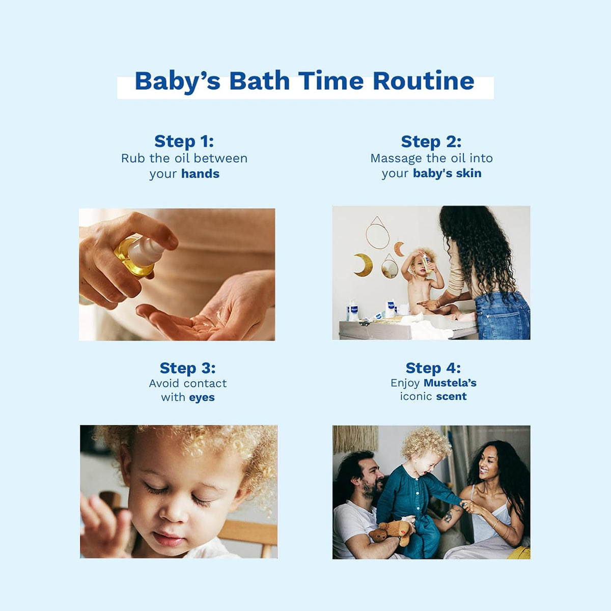 Mustela Baby Massage Oil 100 ml