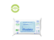 Mustela Home Compostable Fragrance-Free Wipes 60 Count