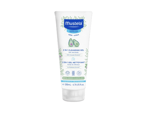 Mustela 2 in 1 Cleansing Gel Hair & Body 200 ml