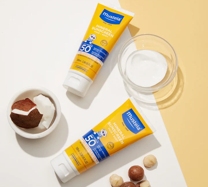 Mustela mineral sunscreen