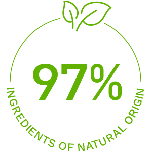 97% natural origin